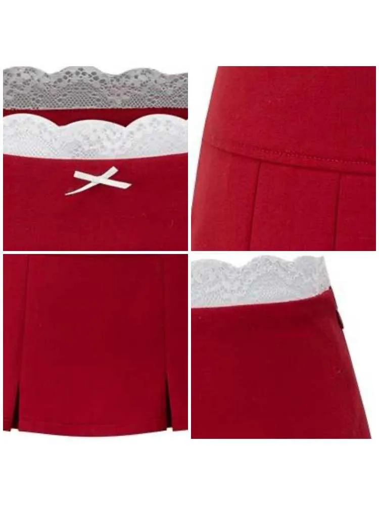 Retro College Style Girls Skirts