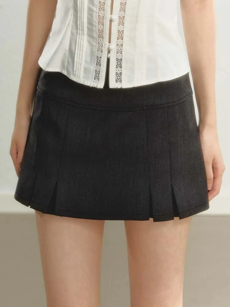 Retro College Style Girls Skirts