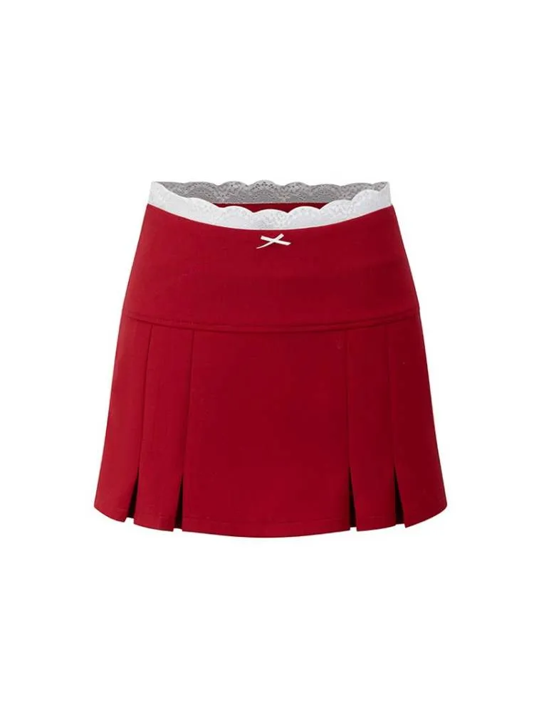 Retro College Style Girls Skirts