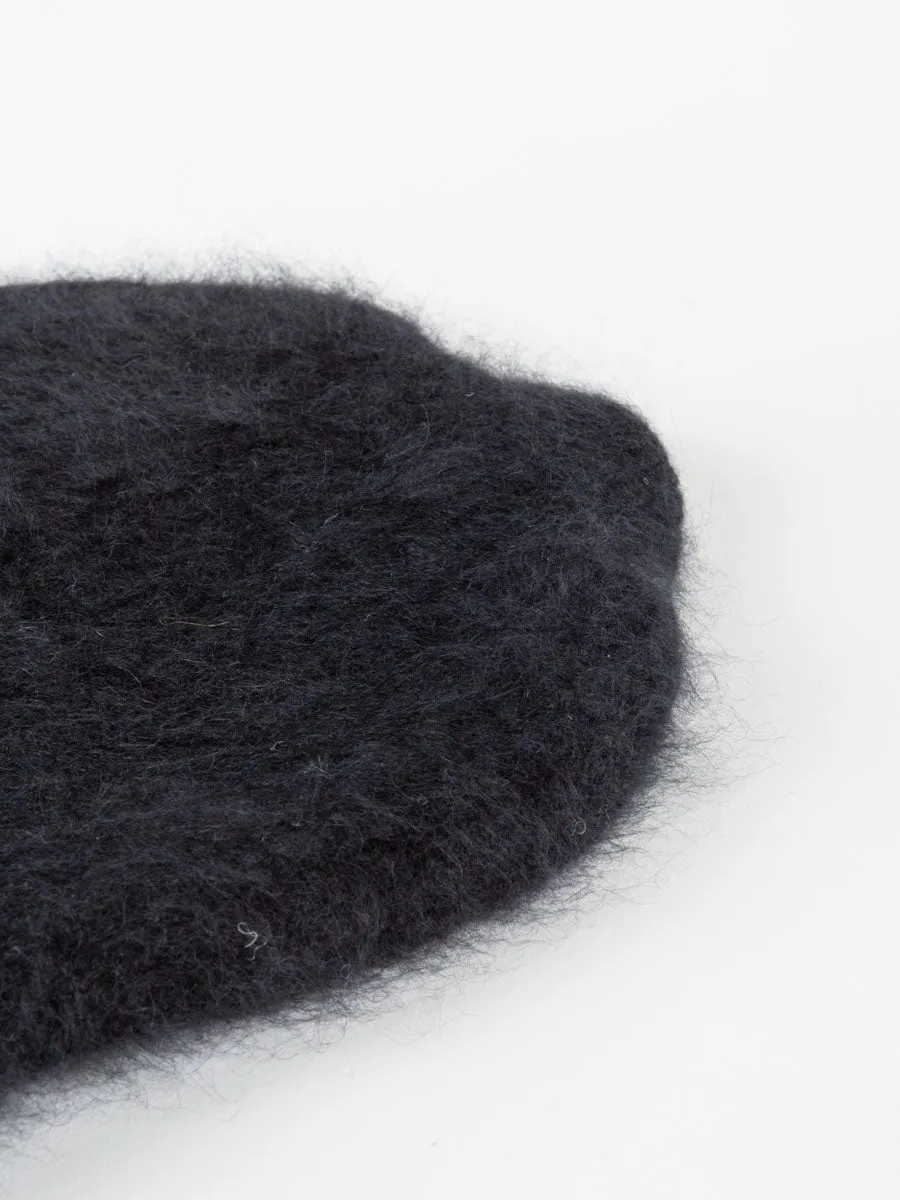 rib hat - black
