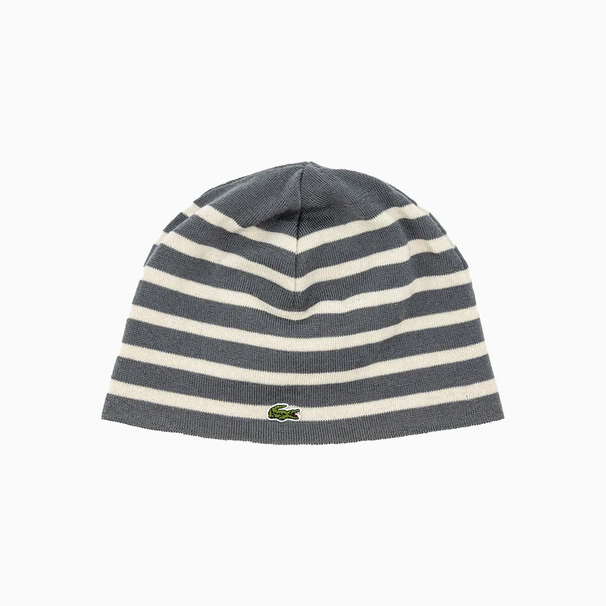 Ribbed Wool Reversible Beanie Hat