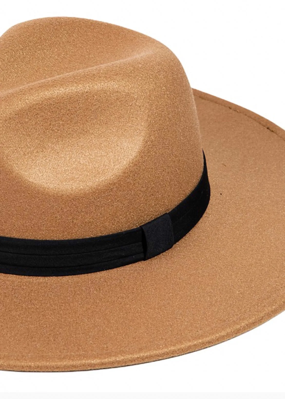 Ribbon Strap Fedora Hat