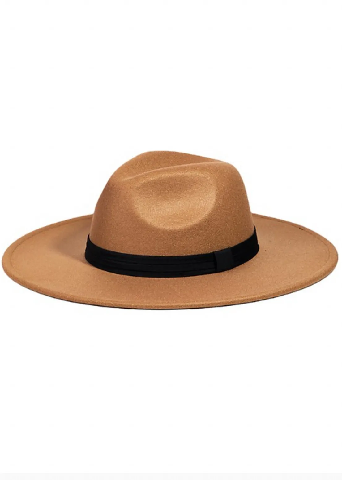 Ribbon Strap Fedora Hat