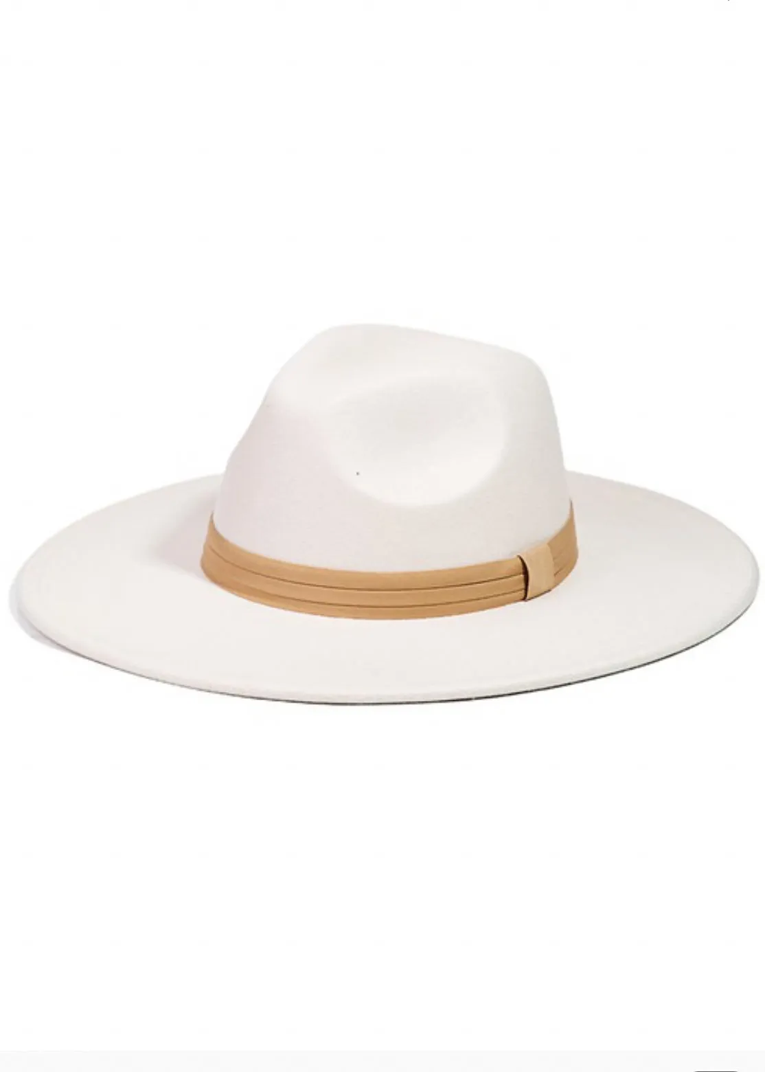 Ribbon Strap Fedora Hat