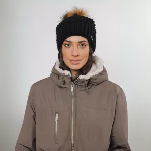 Rino & Pelle Beanie | Birch / Black