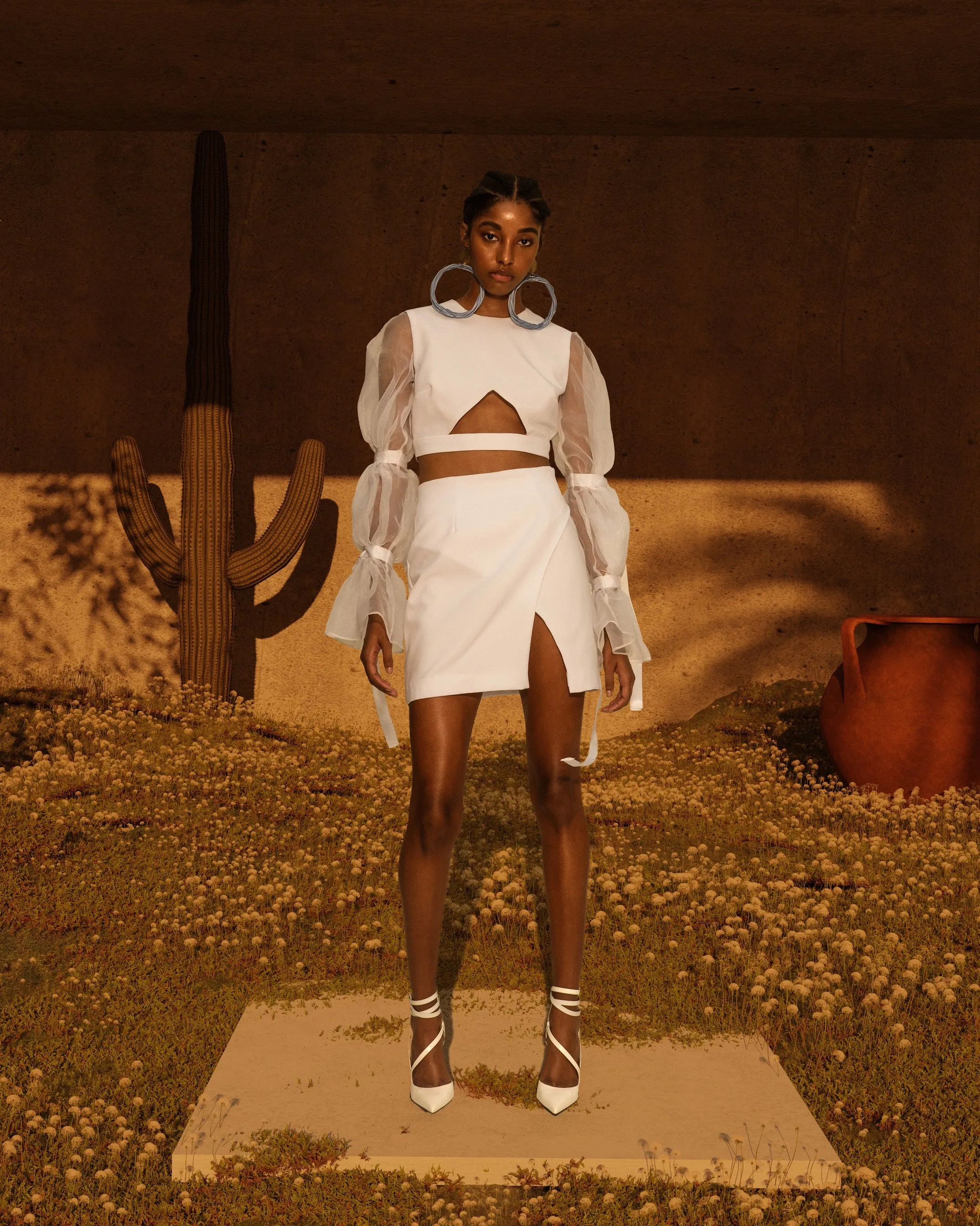 SABRA | High Waist Mini Skirt