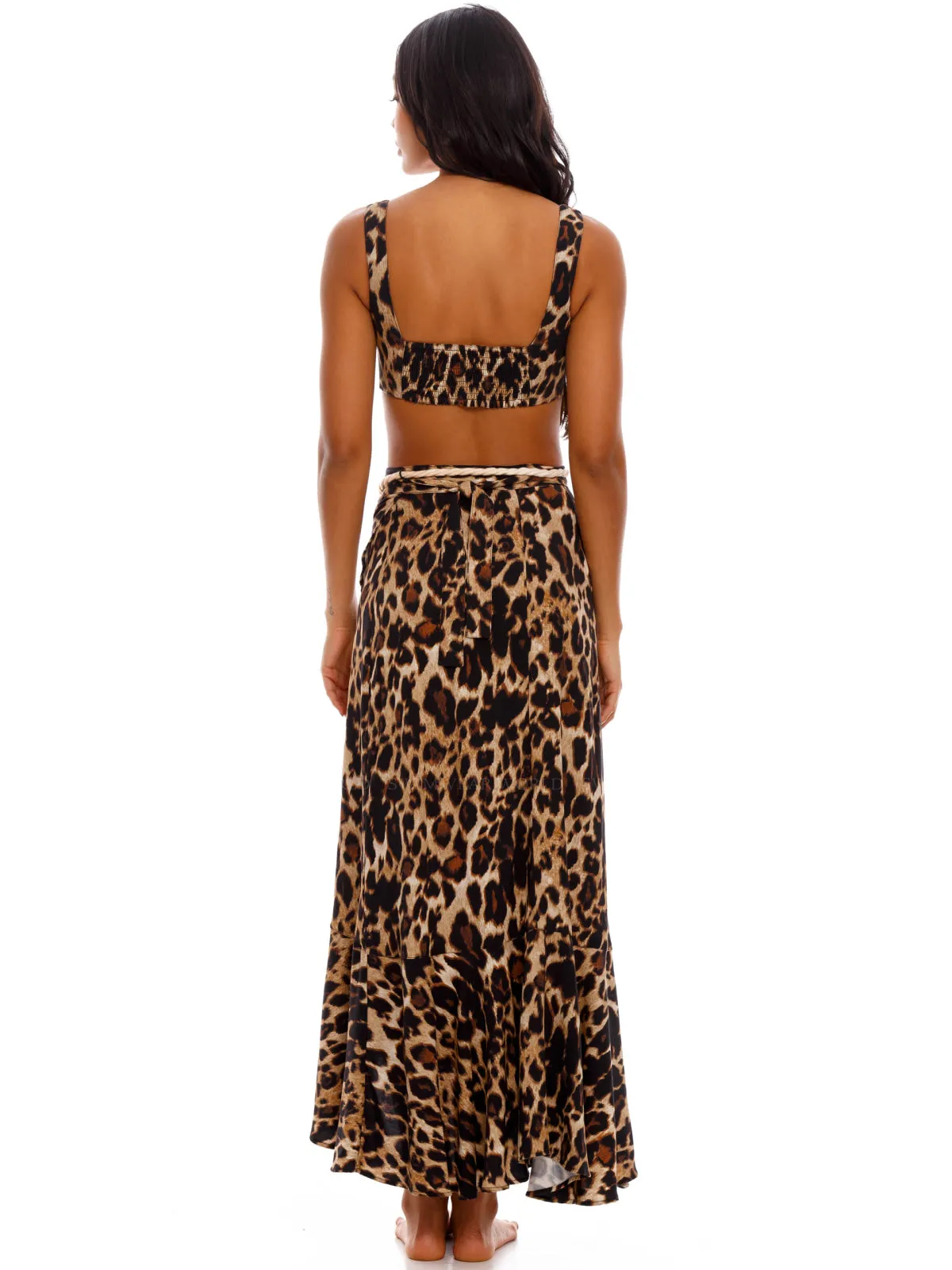 Sadie Crop-Brasil Skirt ::RET