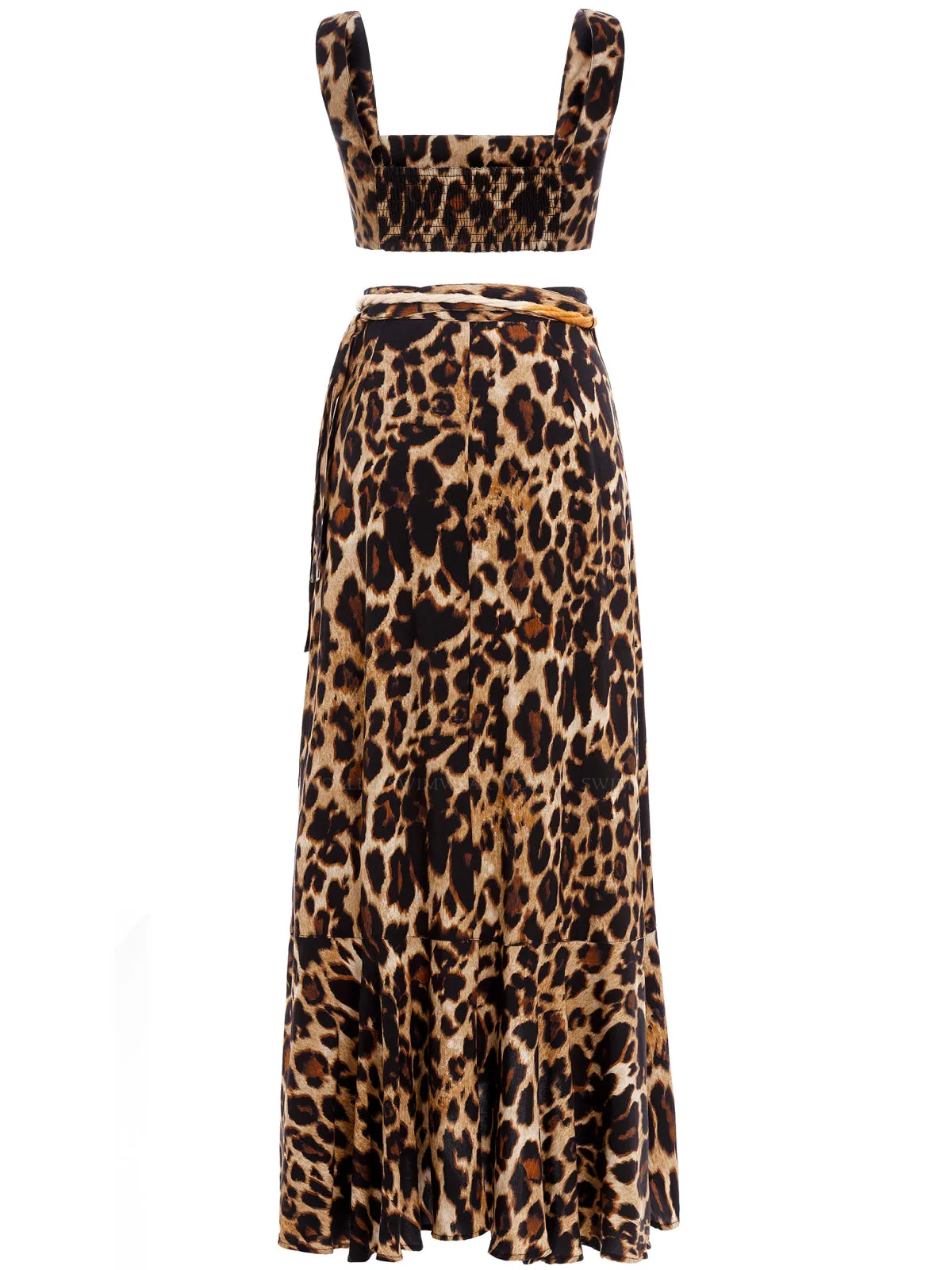 Sadie Crop-Brasil Skirt ::RET