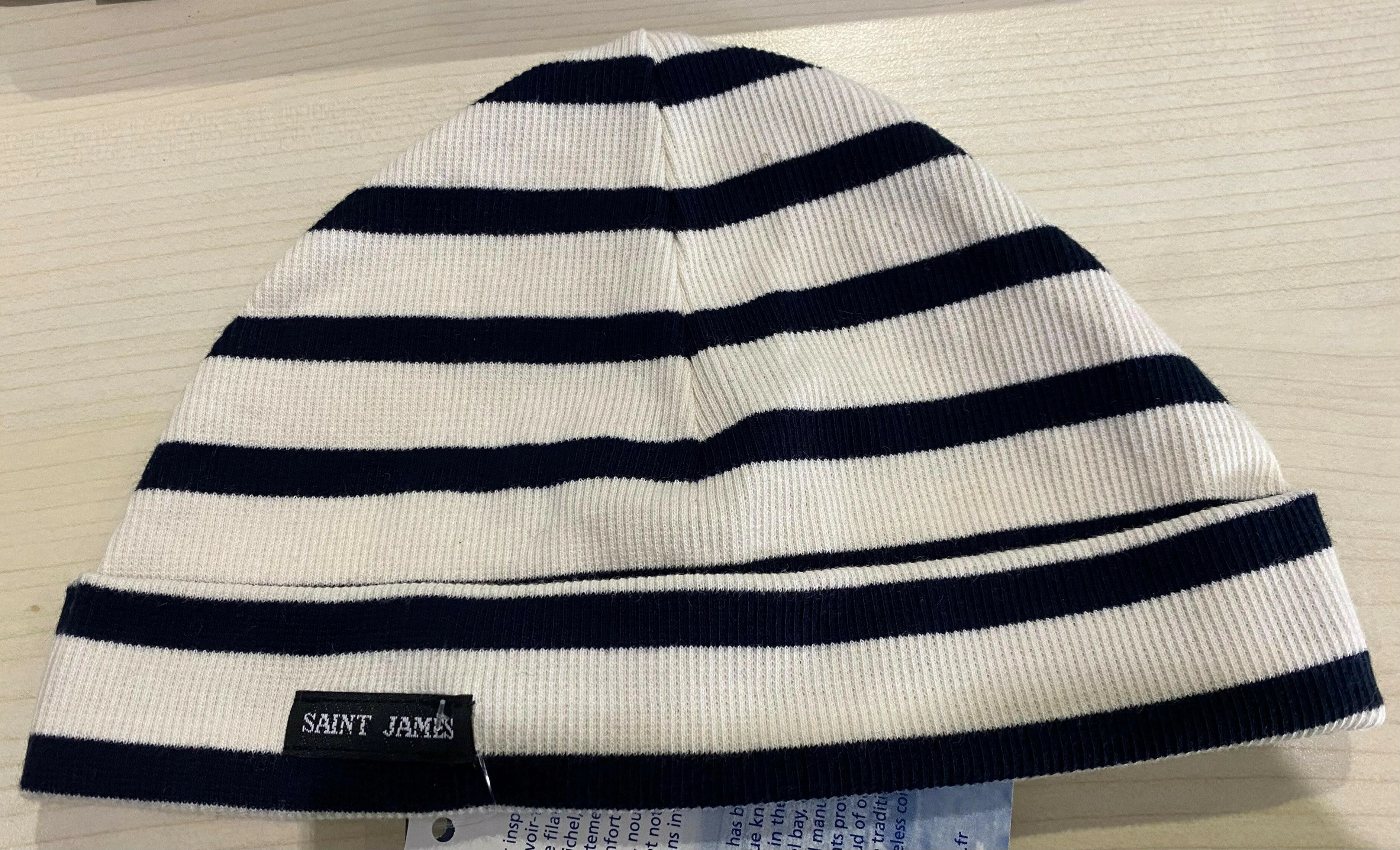 Saint James Childrens' Surcouf Striped Beanie