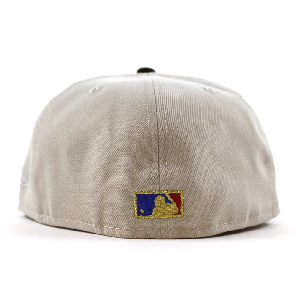 San Francisco Giants Tell It Good Bye New Era 59Fifty Fitted Hat (Stone Navy Green Under Brim)