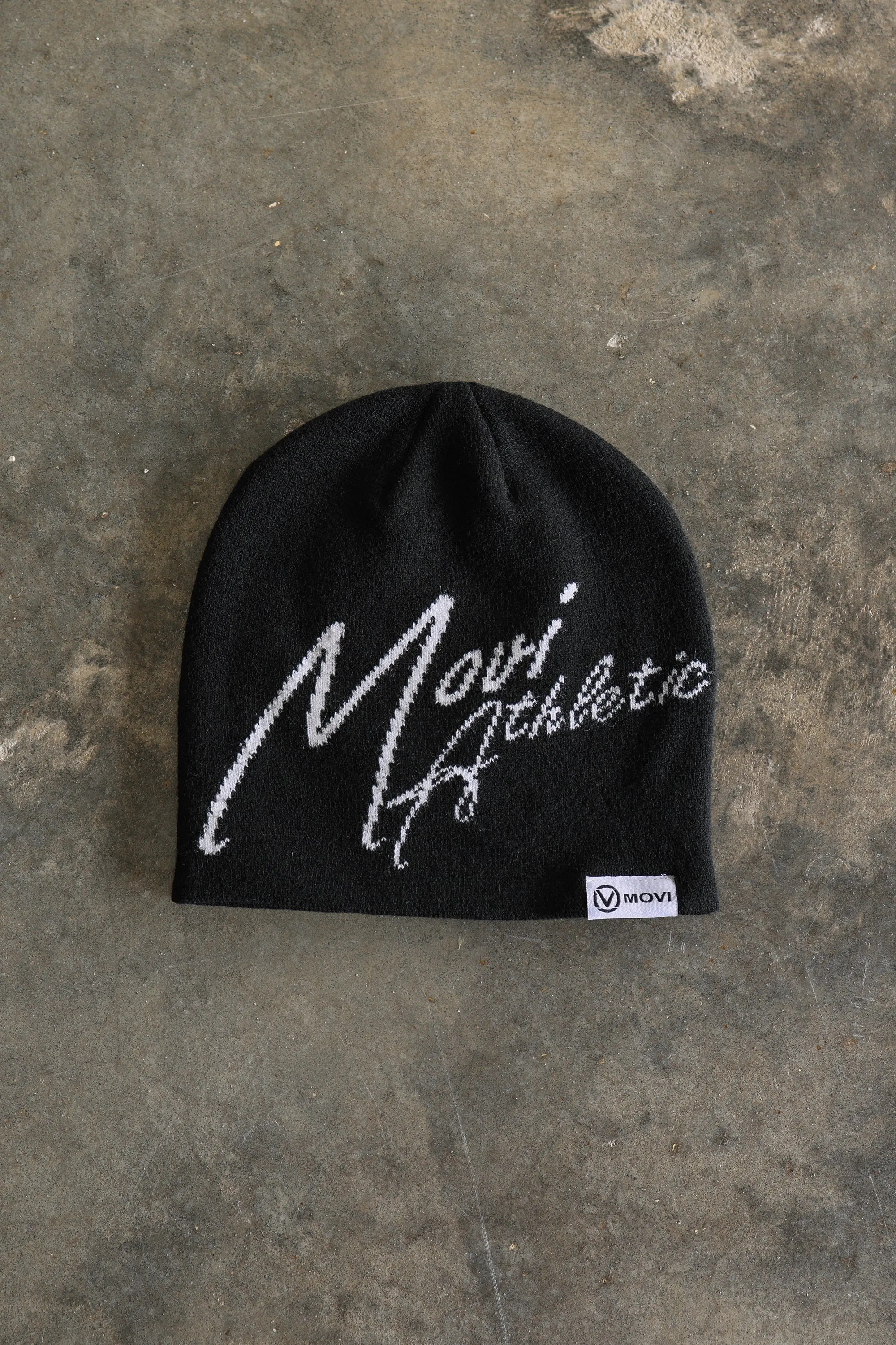 SIGNATURE BEANIE - BLACK