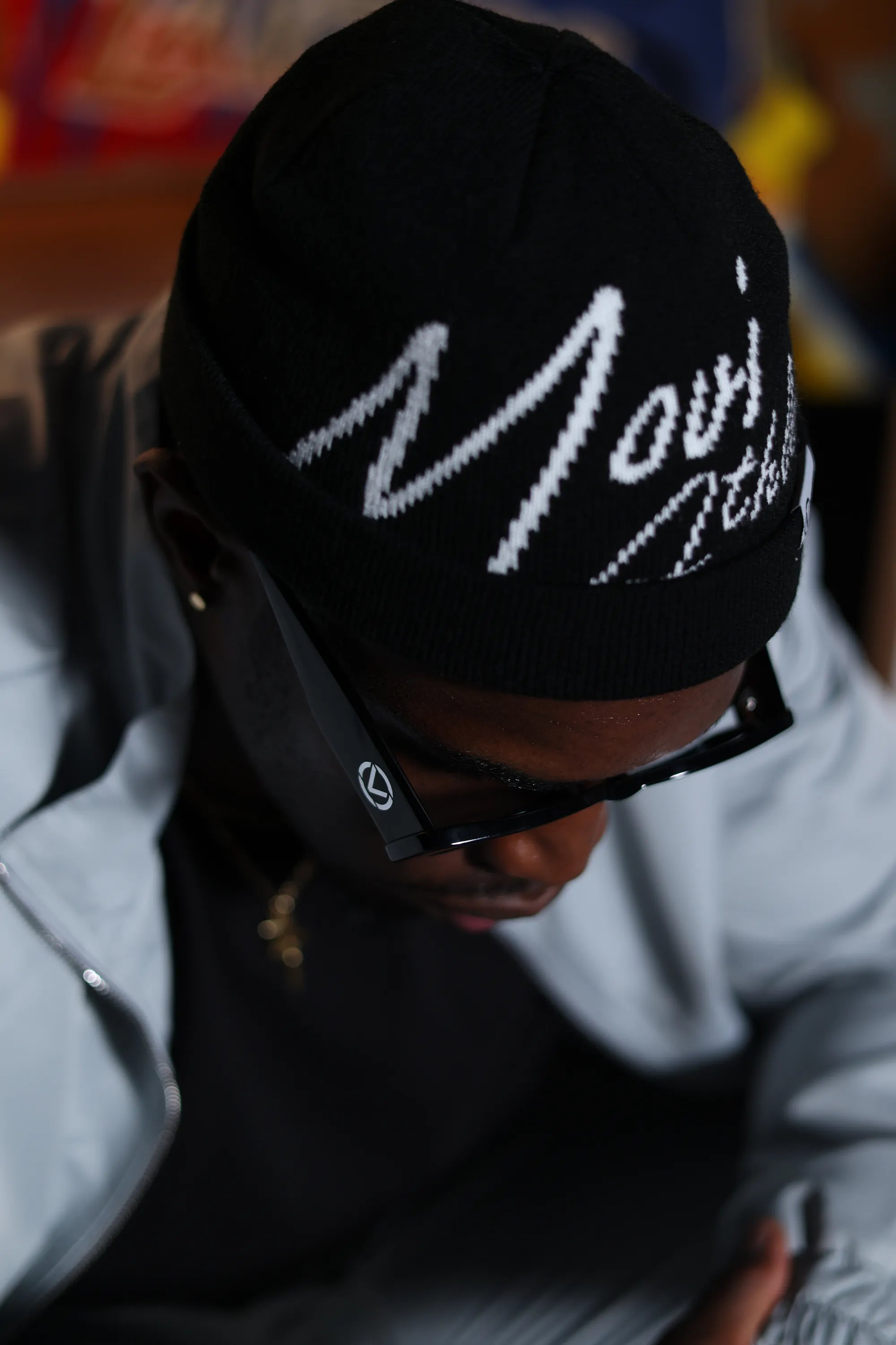 SIGNATURE BEANIE - BLACK