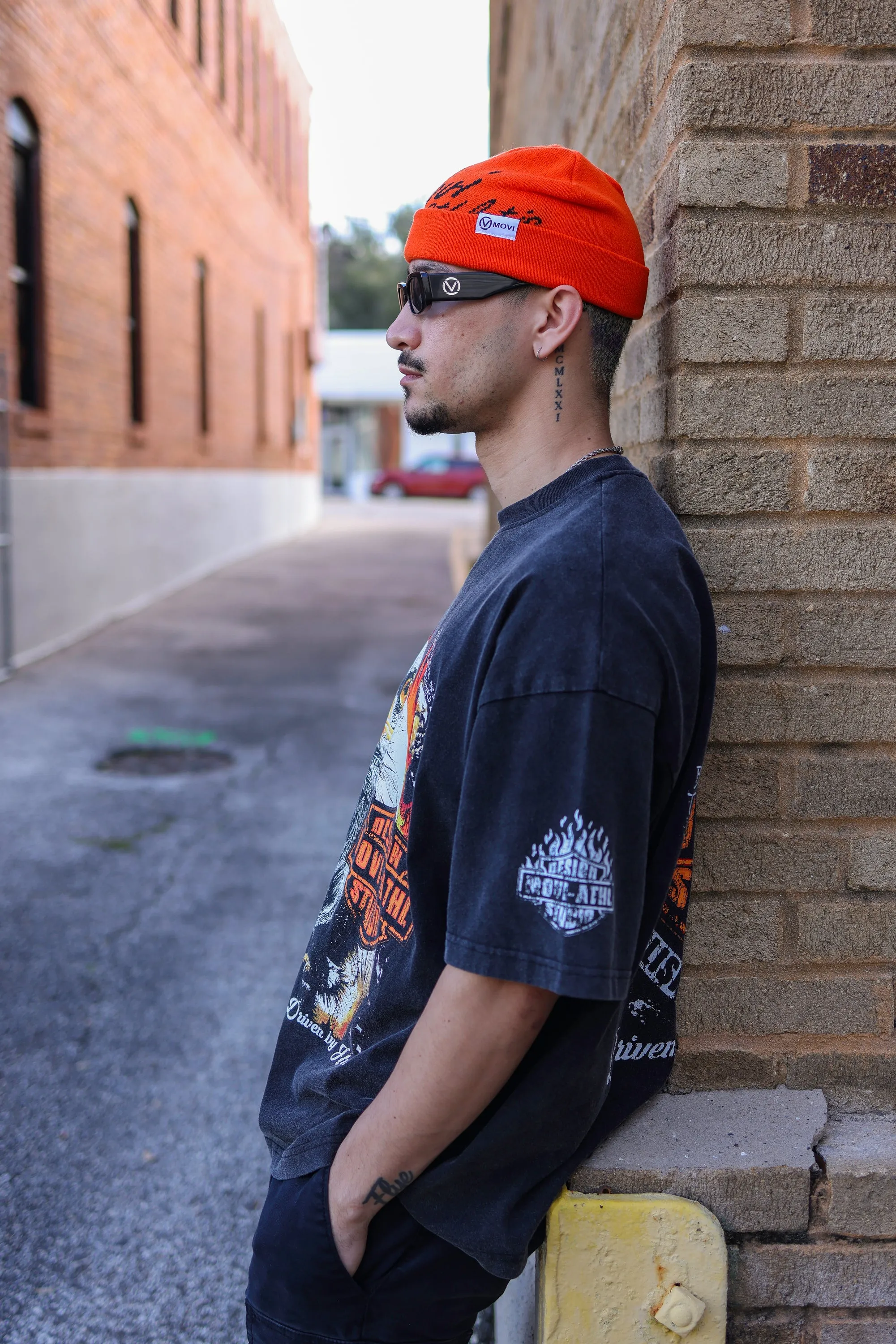 SIGNATURE BEANIE - ORANGE