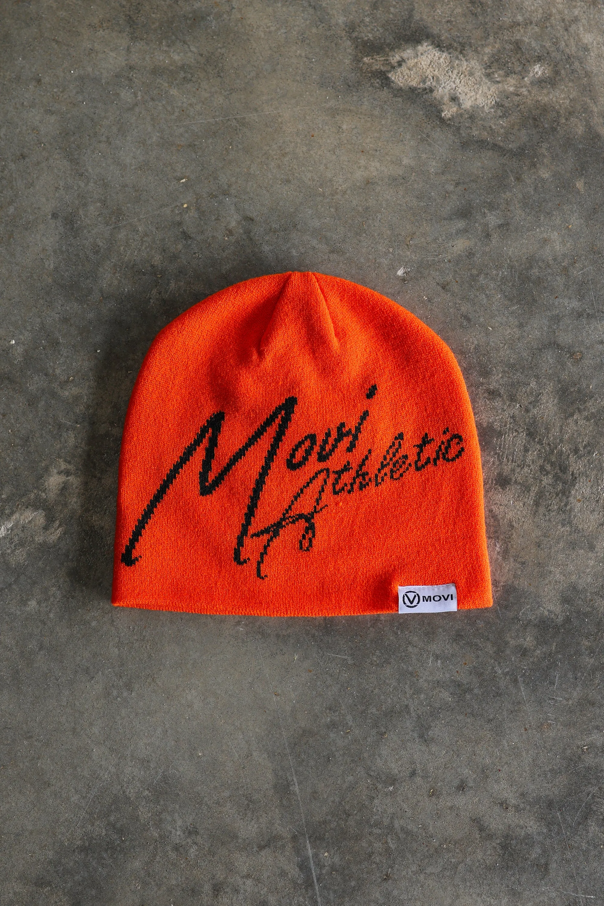 SIGNATURE BEANIE - ORANGE