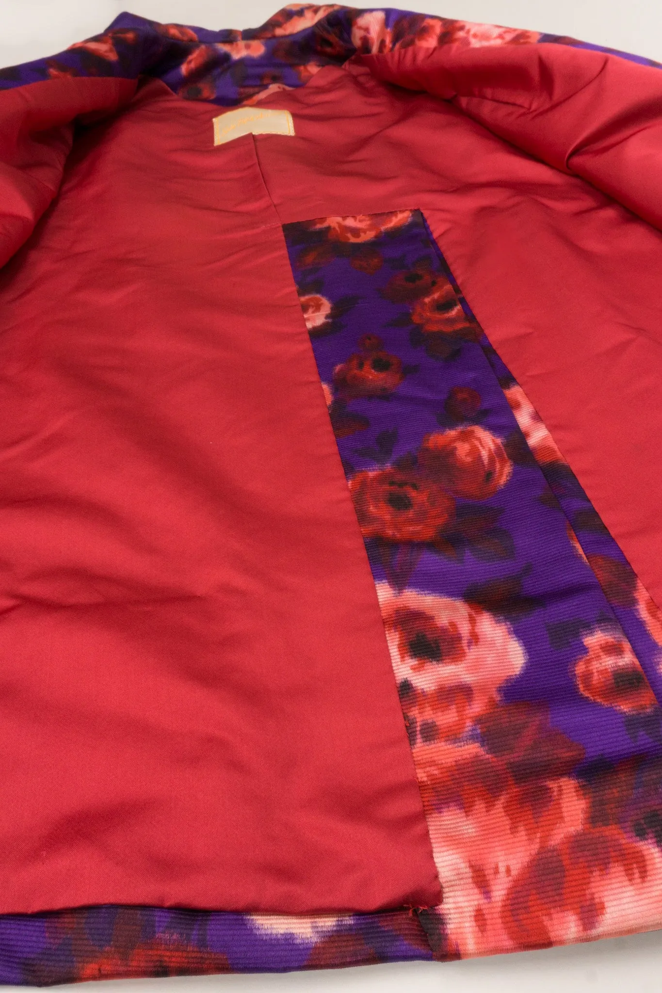Silk Floral Coat