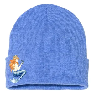 Skye Blue Pearl Mermaid Beanie