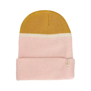Smell The Flowers Beanie - Pink/Marigold