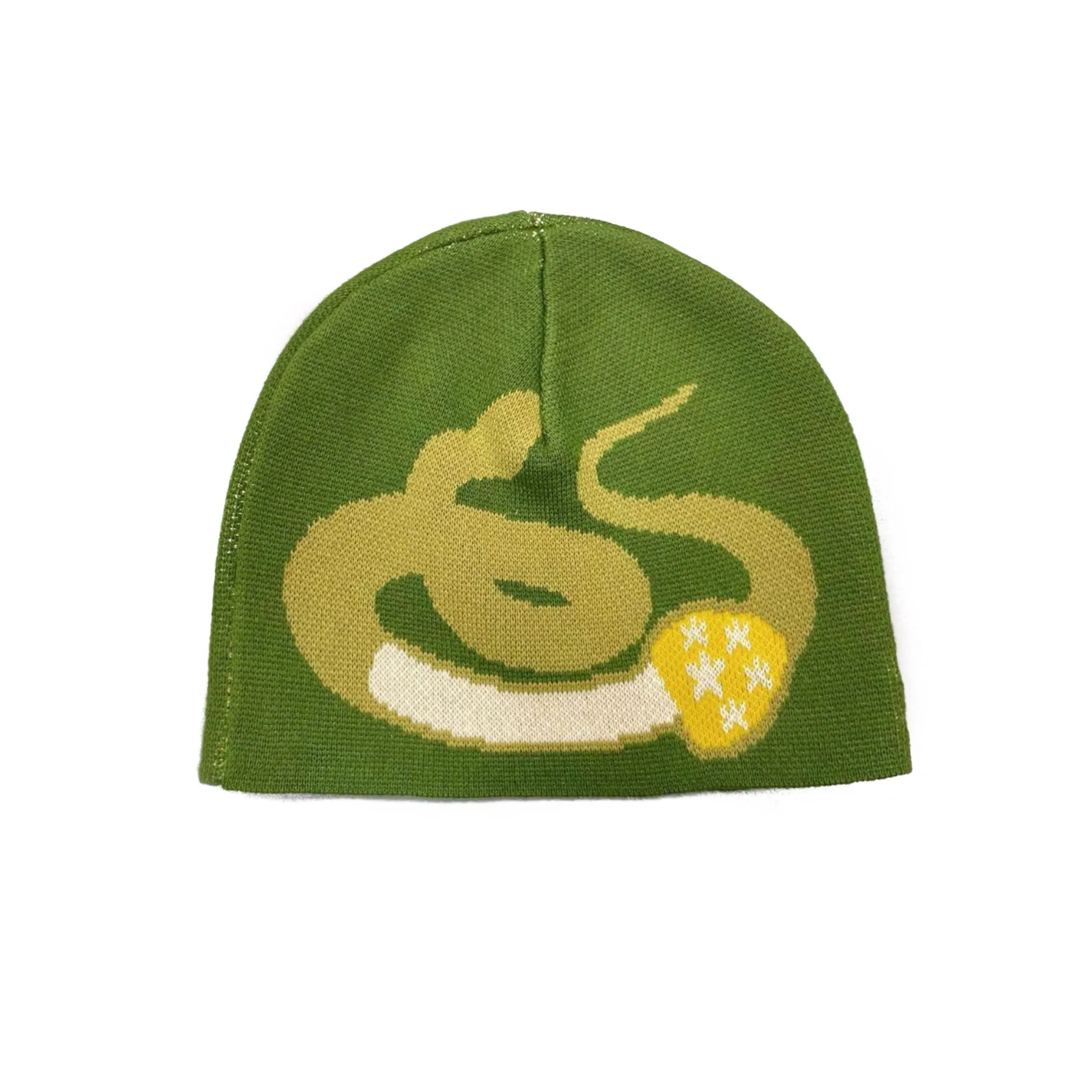 Snake Fossil Beanie NoWar Green