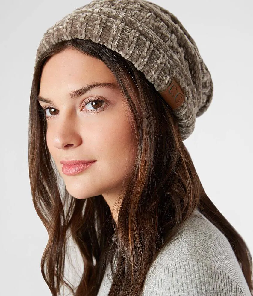 SNOW DAY CHENILLE BEANIE