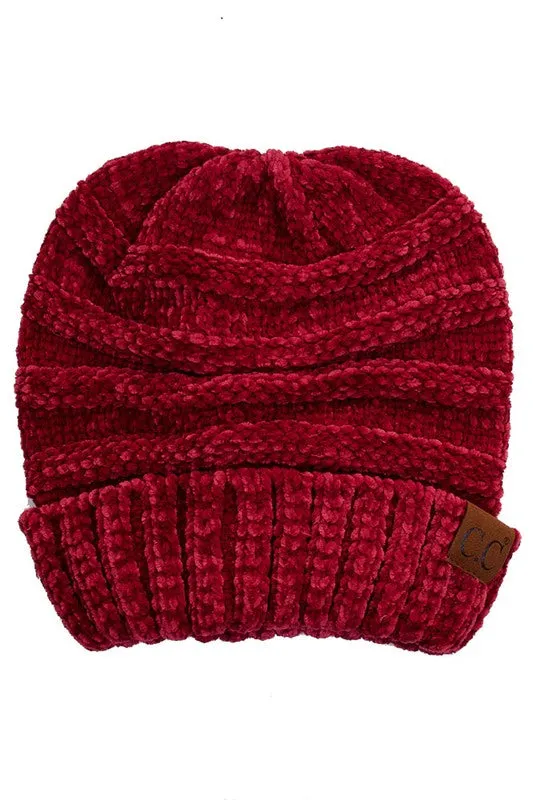 SNOW DAY CHENILLE BEANIE