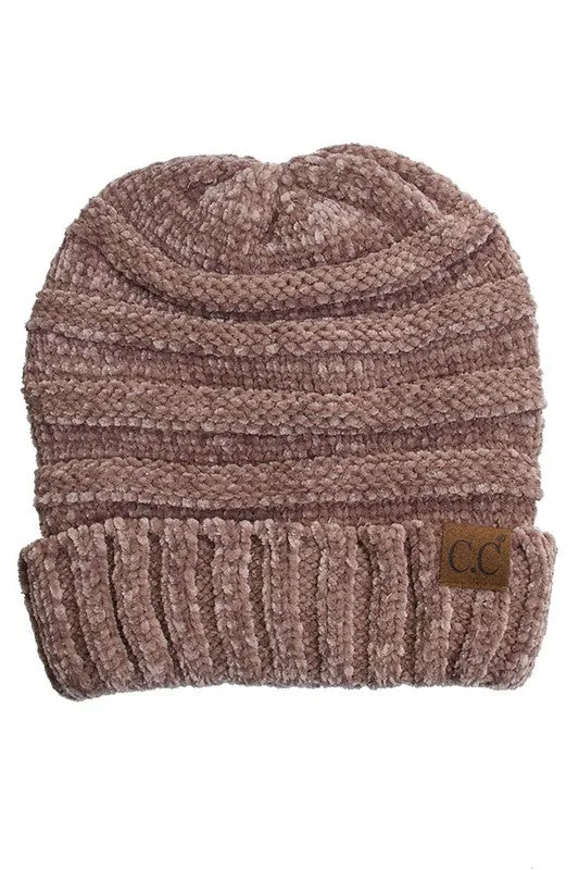 SNOW DAY CHENILLE BEANIE