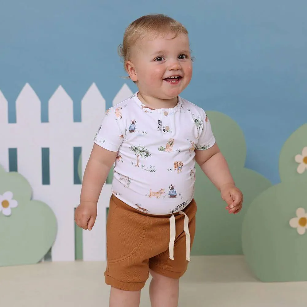 Snuggle Hunny Dog Park Bodysuit