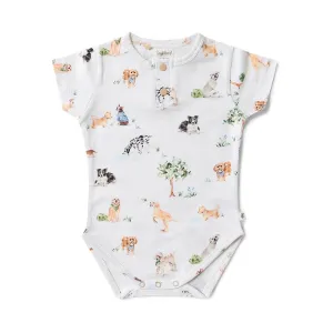 Snuggle Hunny Dog Park Bodysuit
