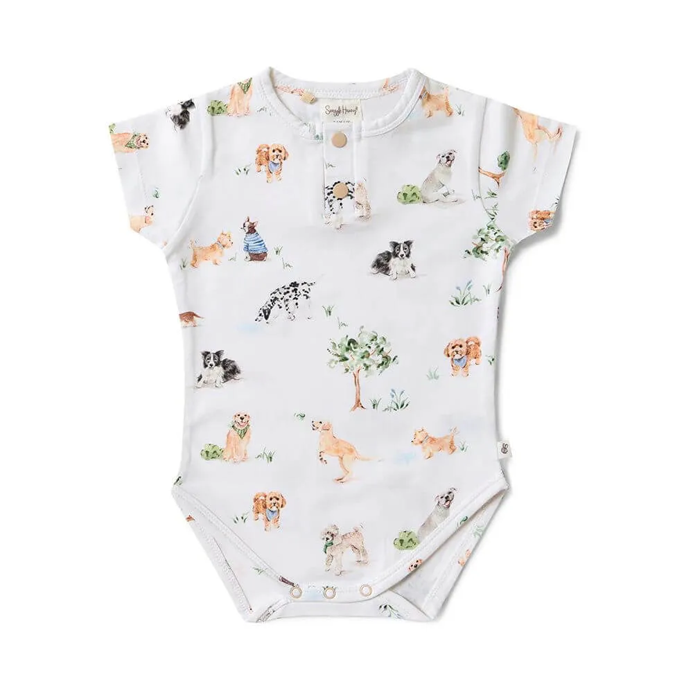 Snuggle Hunny Dog Park Bodysuit