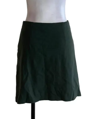 Soft Beige Bottom Slit Skirt