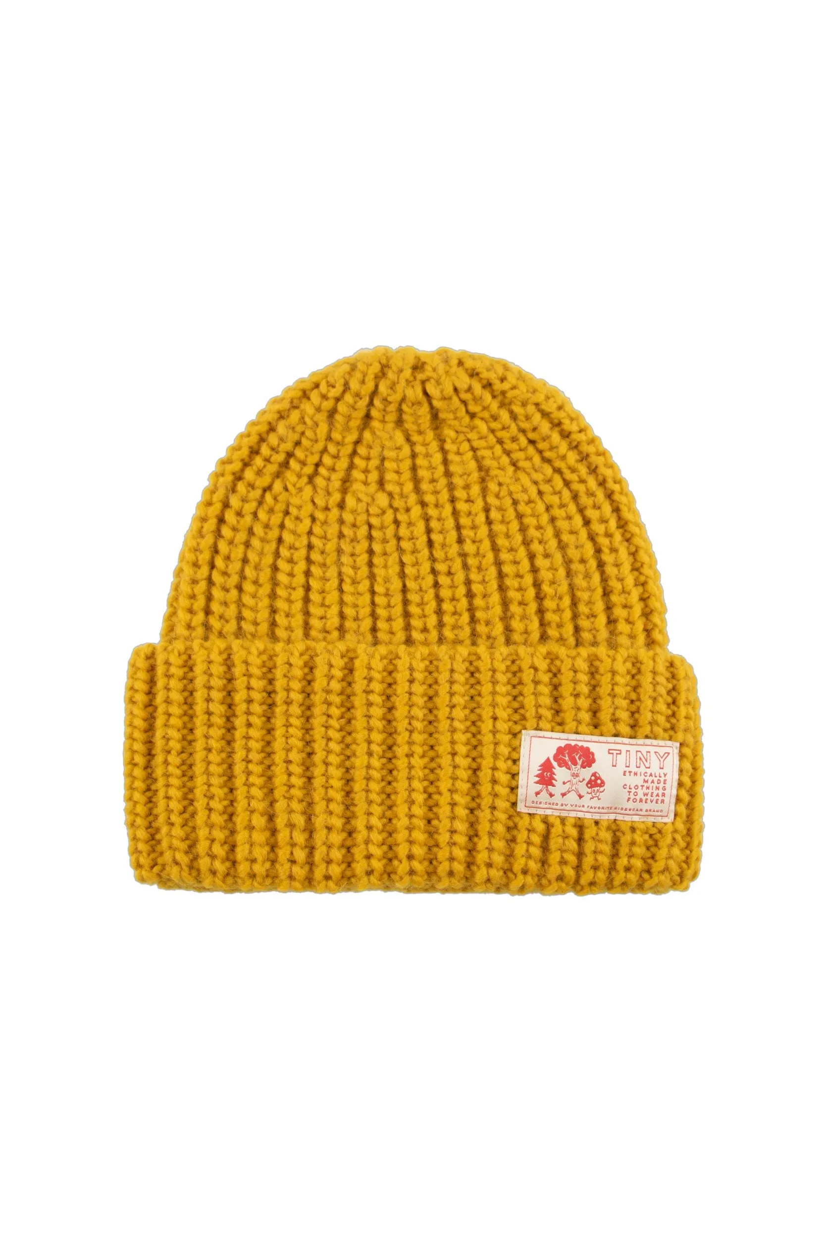 Solid Beanie - Bamboo Yellow
