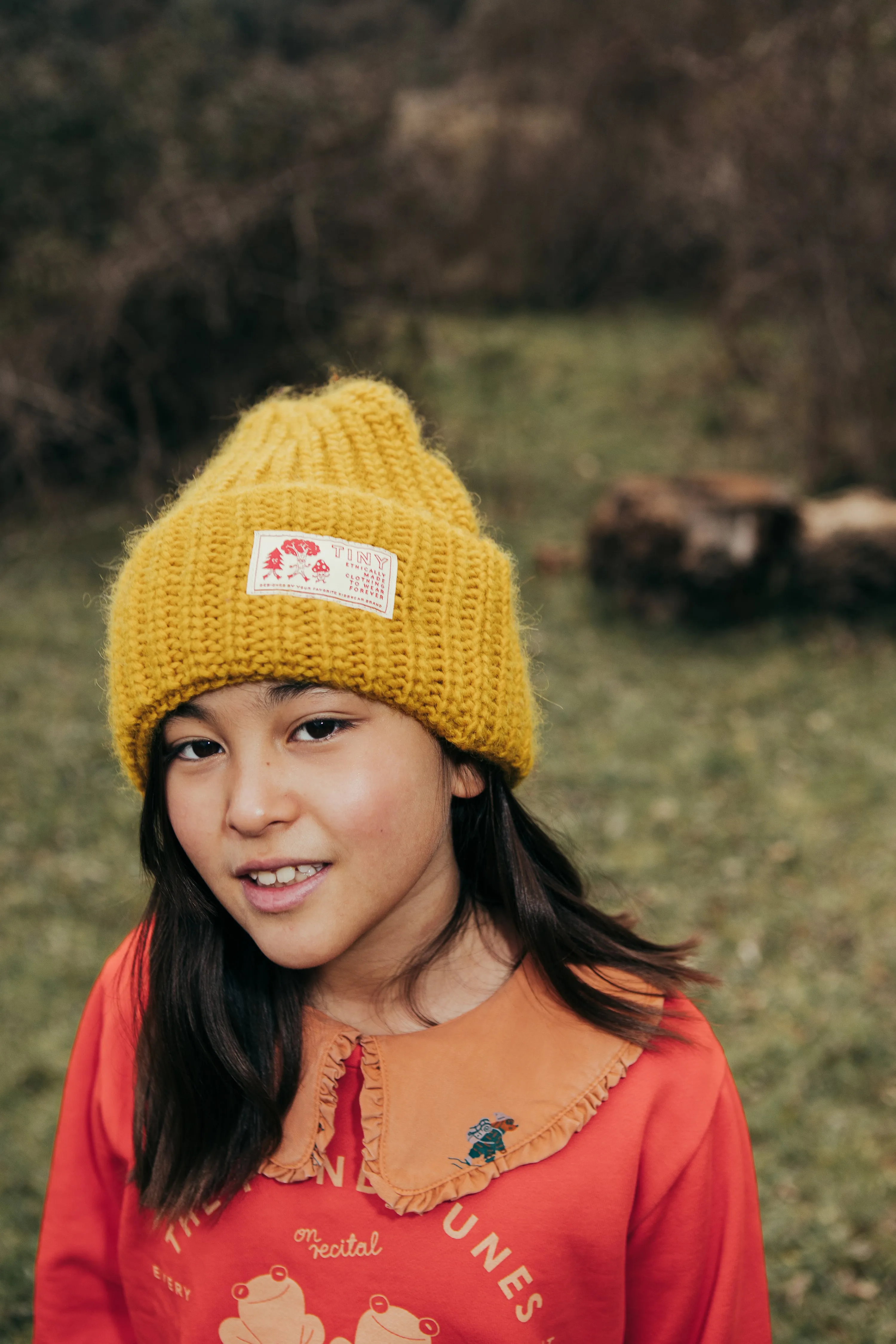 Solid Beanie - Bamboo Yellow