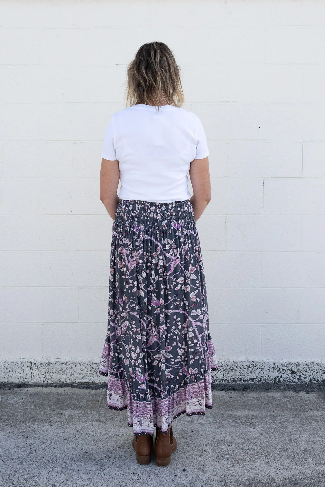 Songbird Floral -  Magnolia Maxi Skirt