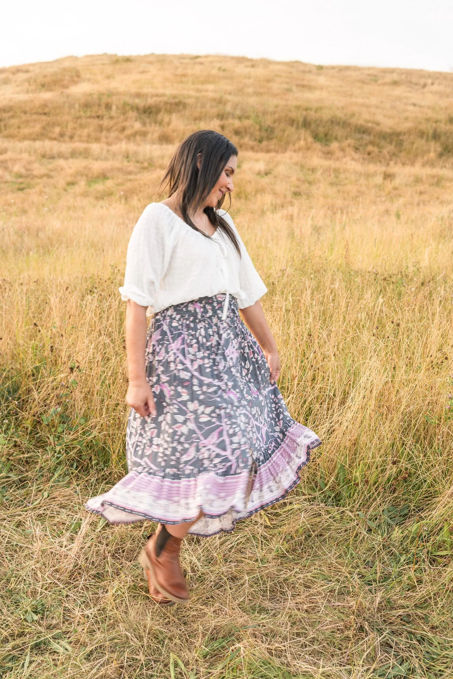 Songbird Floral -  Magnolia Maxi Skirt