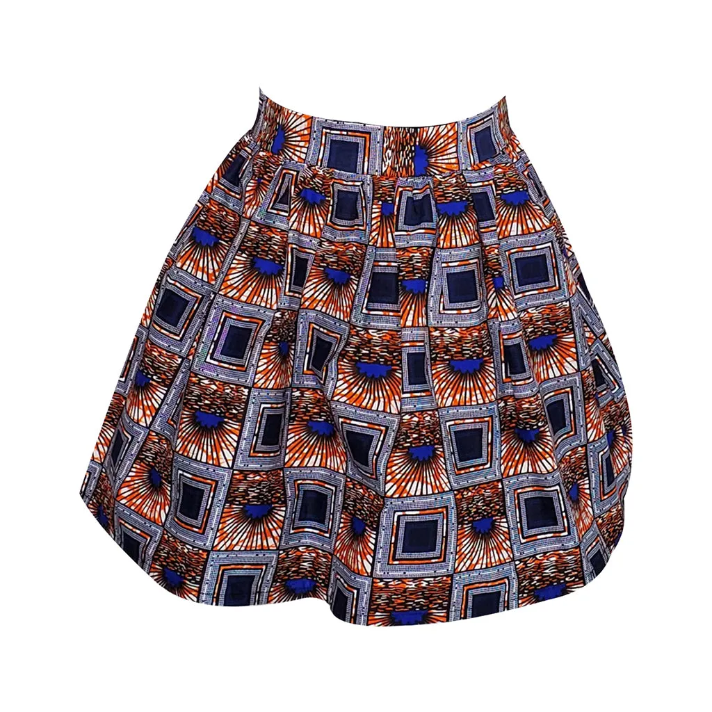Spectrum Blue Mini Skirt