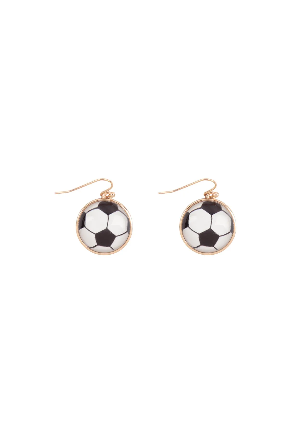 SPORTS EPOXY FISH HOOK EARRINGS