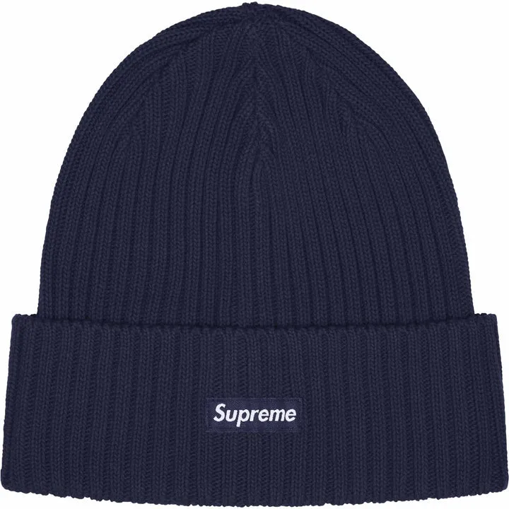 Supreme "Overdyed" Beanie Navy