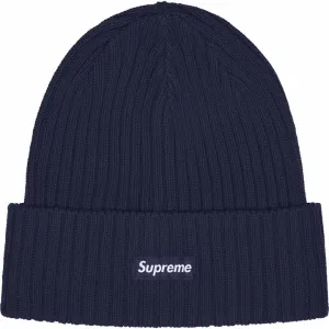 Supreme "Overdyed" Beanie Navy