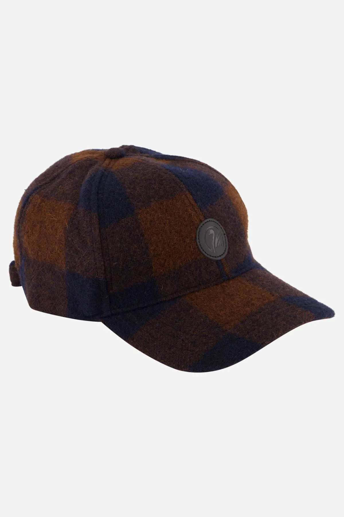 Swanndri Swanni Wool Check Baseball Cap