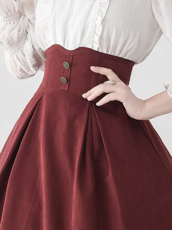 Sweet Lolita SK Blue Ruffles Lolita Skirts
