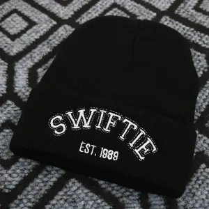 Swiftie Embroidered knitted beanie Taylor Swift knitted hat