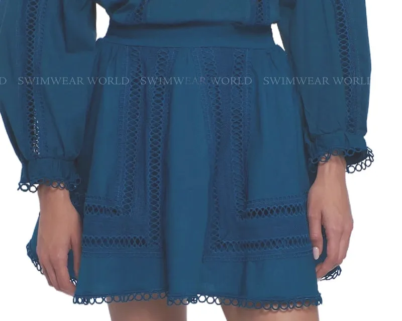 Tala Blouse-Celeste Skirt ::RET