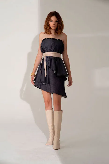 Taylor Detachable Denim Skirt