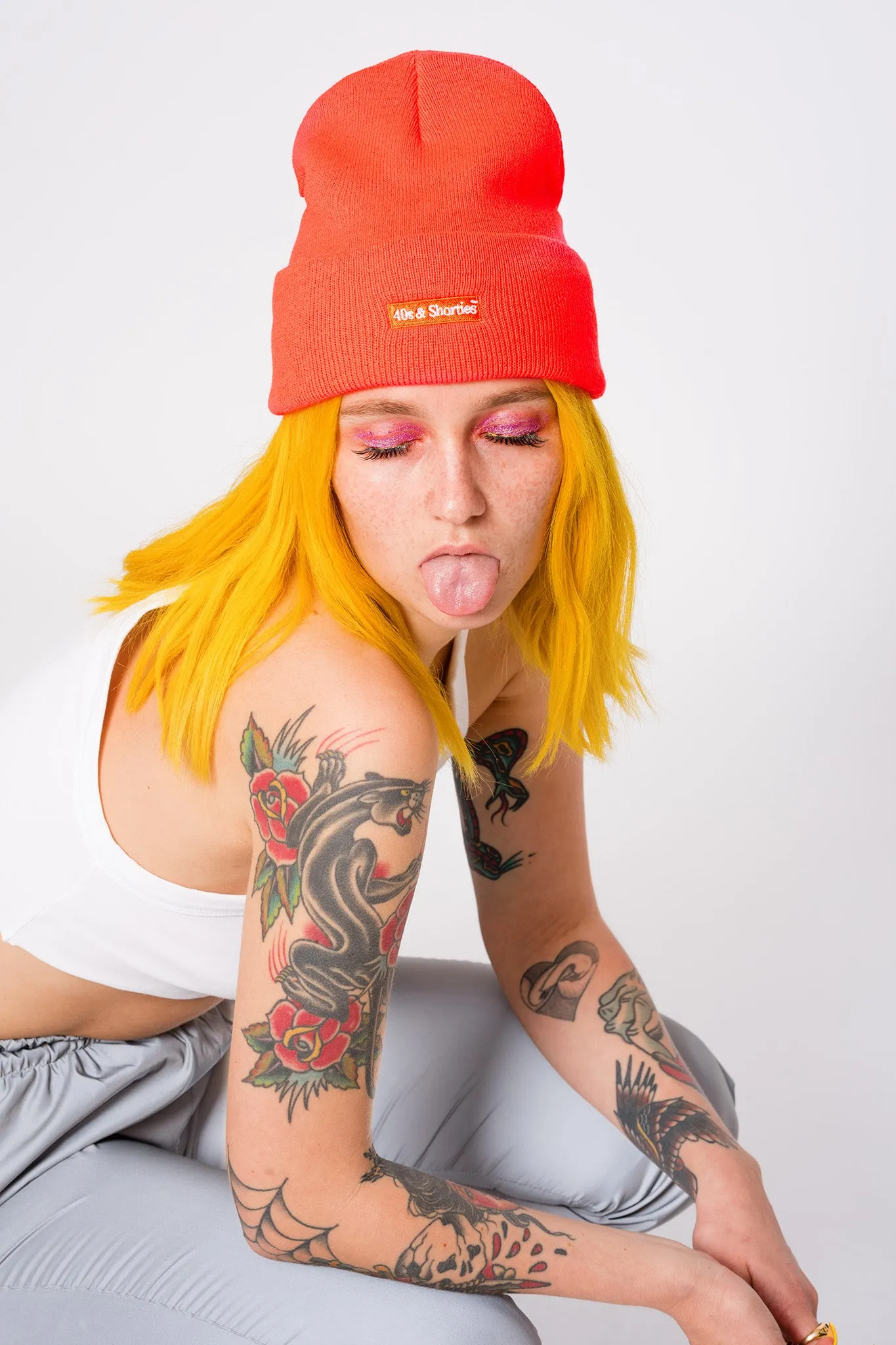 Text Logo Beanie