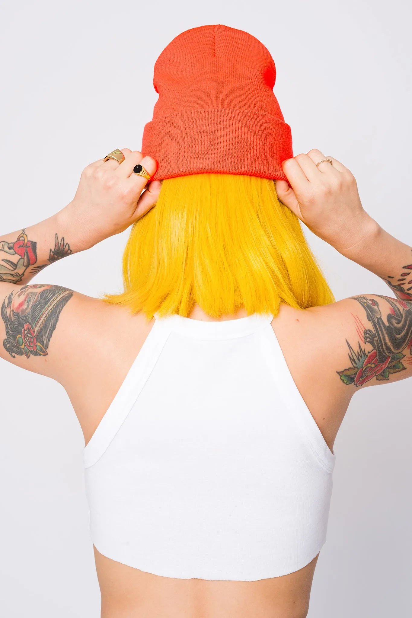Text Logo Beanie