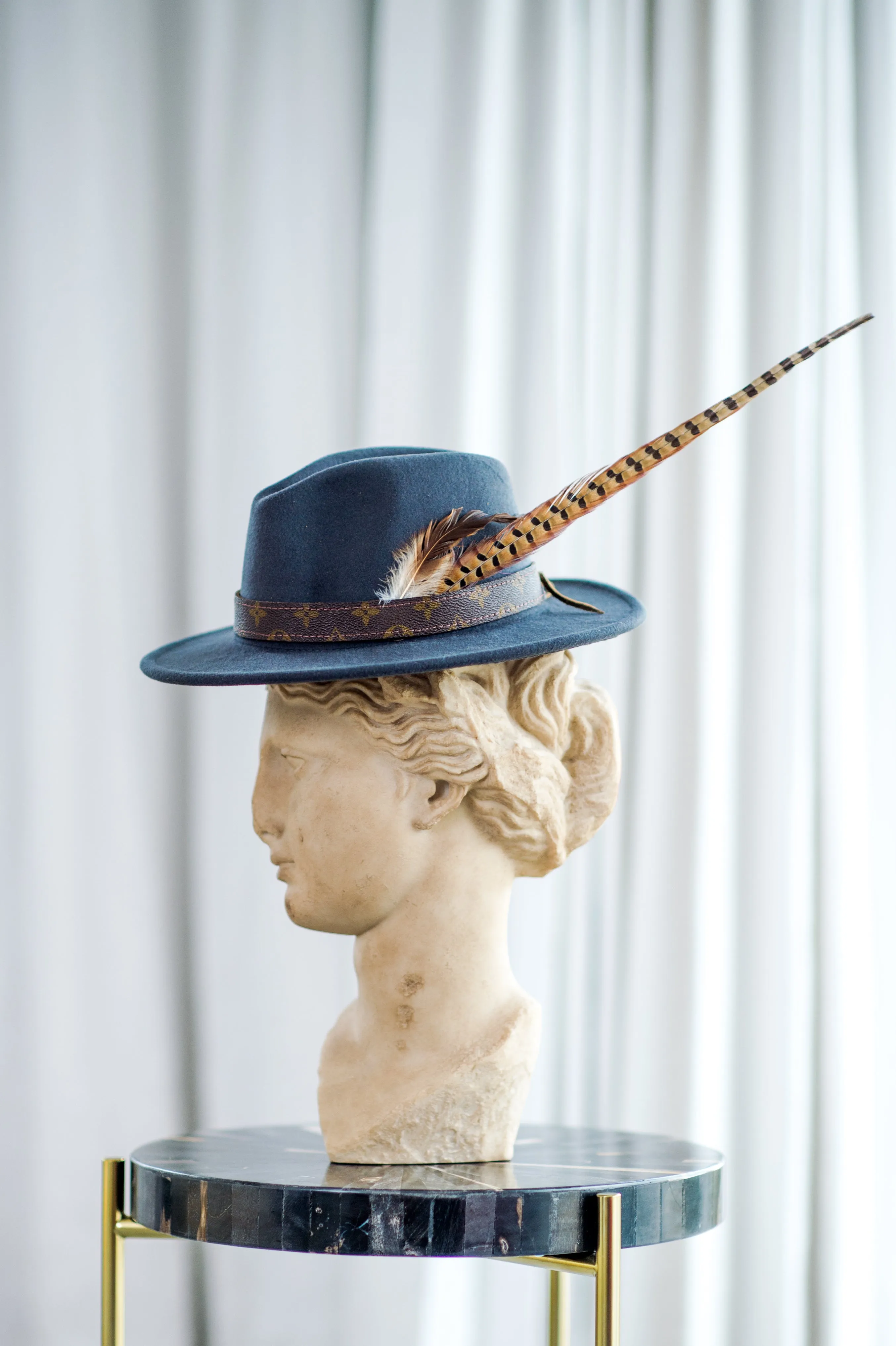 The Luxe Fedora Charcoal