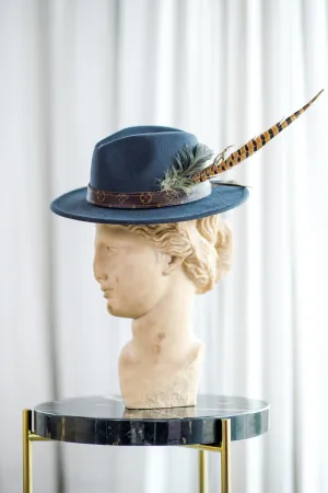The Luxe Fedora Charcoal