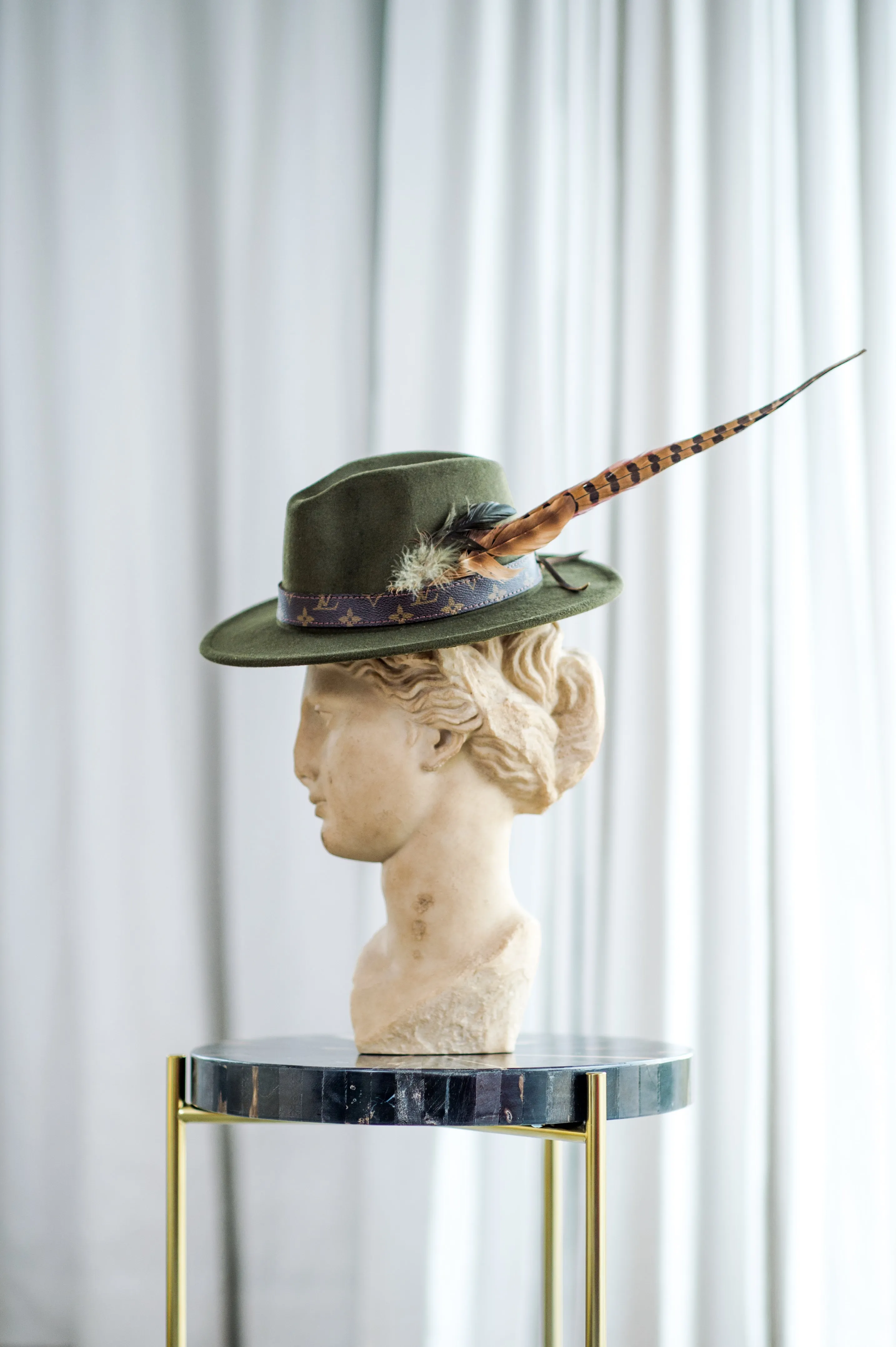 The Luxe Fedora Olive