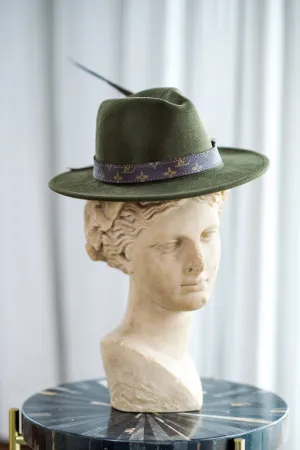 The Luxe Fedora Olive