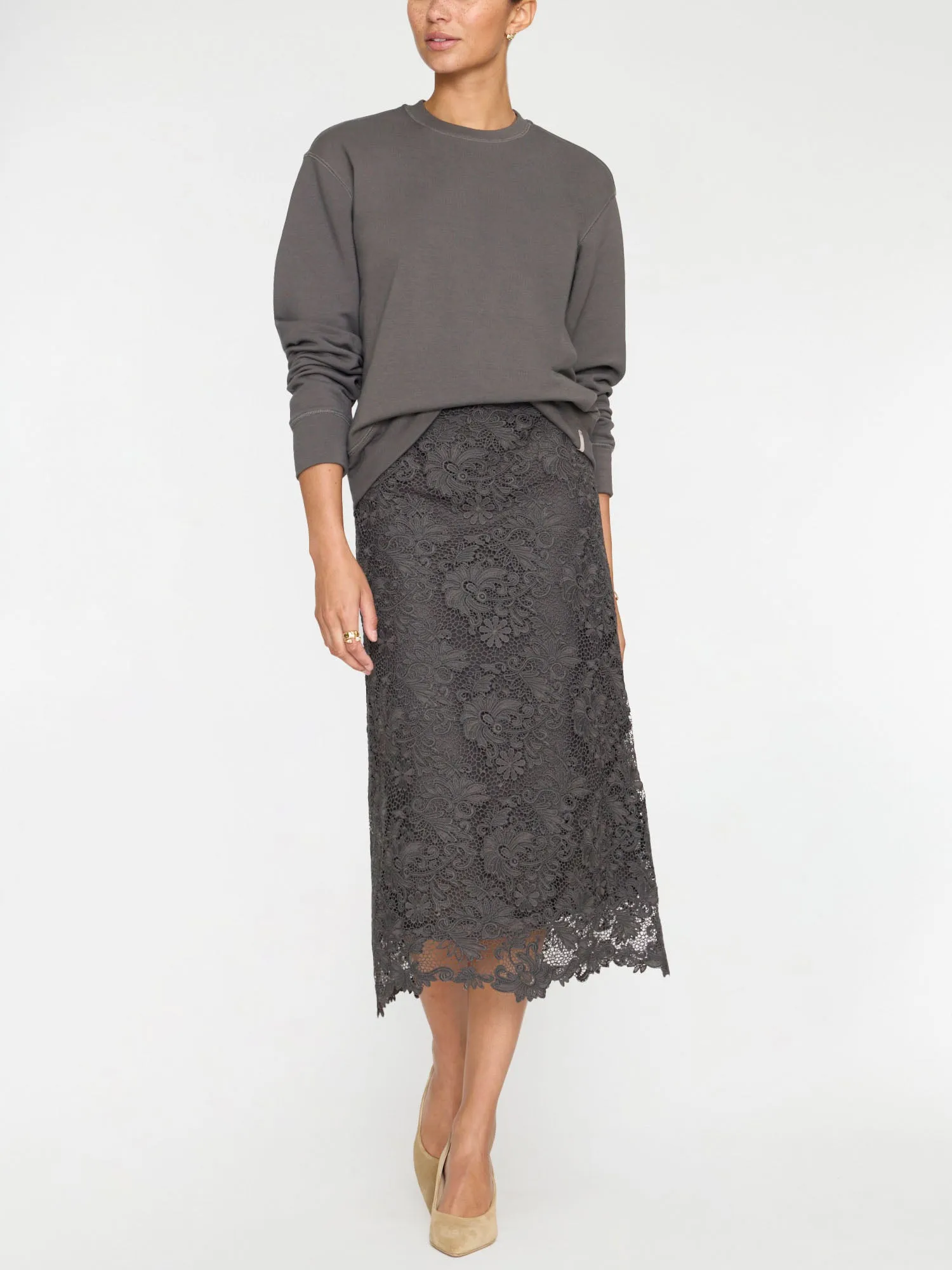The Mara Lace Skirt