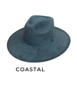 The Mojave Fedora Coastal Blue